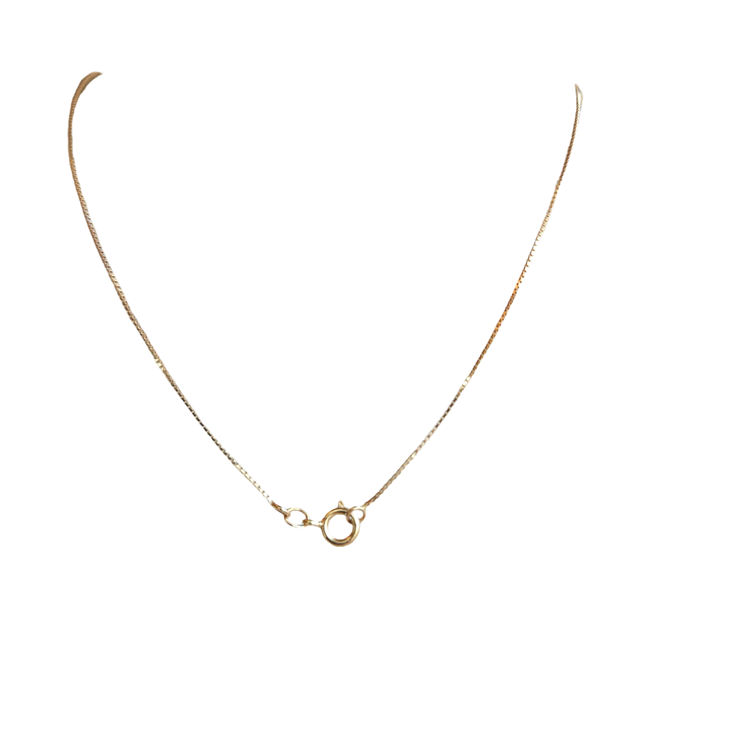 10kt Rose Gold. Chain with London Blue Topaz and Natural Diamond Pendant