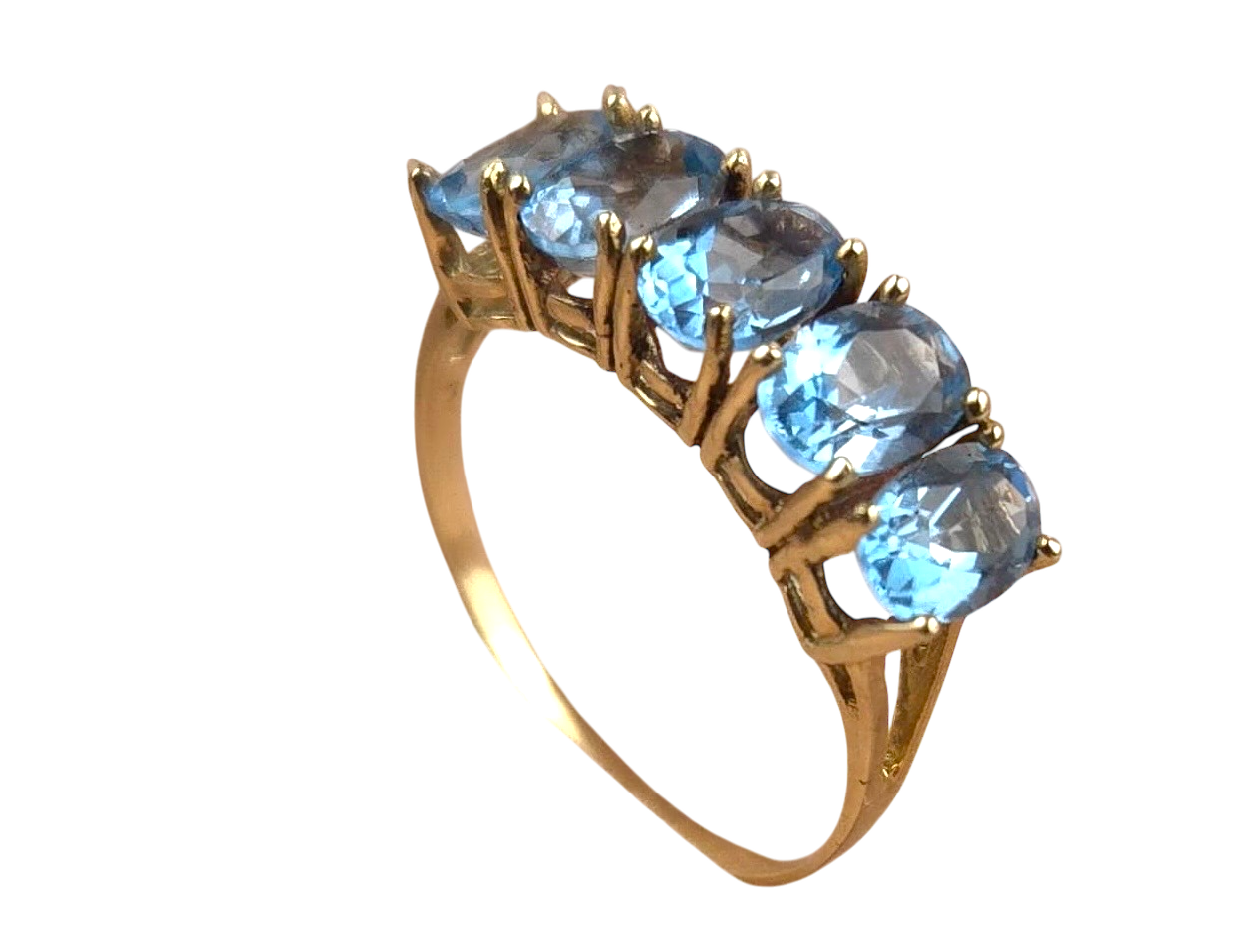 Blue Topazio Ring 5